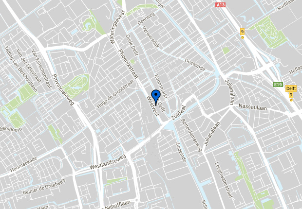 Routebeschrijving via Google Maps