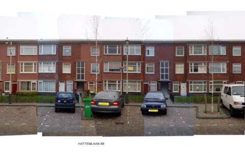 Foto bestaand woonblok Den Haag
