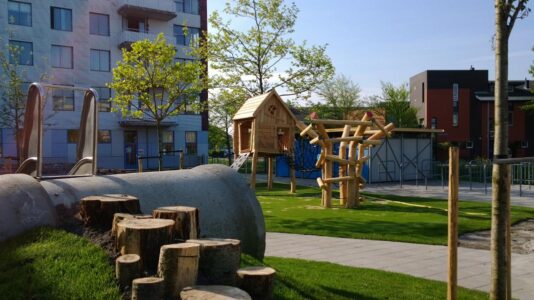 Resultaat groen plein Delfgauw